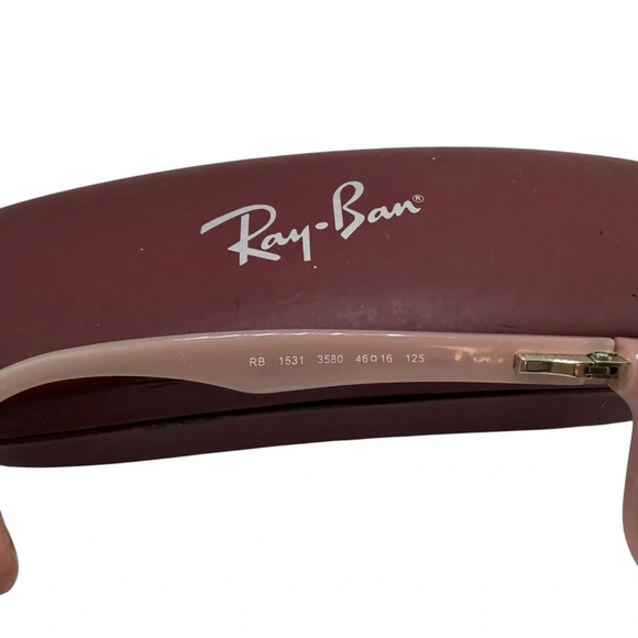 Ray Ban RB 1531 3580 46 16 125 prescription glasses frames rectangle small frame - Picture 3 of 5